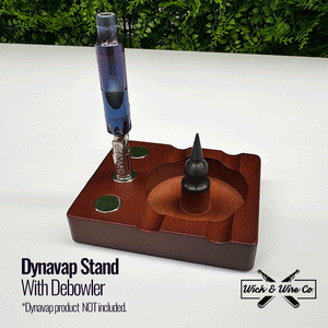 Buy Dynavap Wooden Debowler Stand - 3 Magnet - Wick and Wire Co Melbourne Vape Shop, Victoria Australia