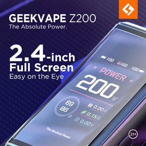 Buy Geekvape Z200 Starter Kit w/ Z Subohm Tank - Wick and Wire Co Melbourne Vape Shop, Victoria Australia