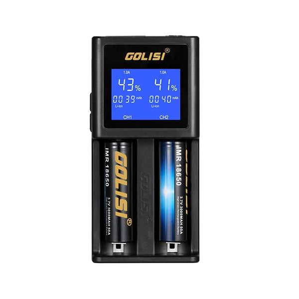 Buy Golisi S2 2 Bay Battery Charger - Wick and Wire Co, Melbourne Australia