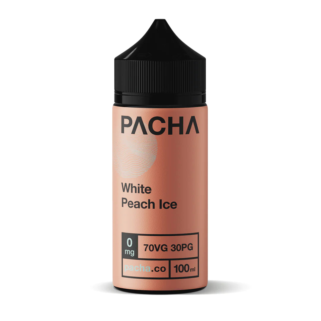 Buy White Peach Ice by Pacha Mama - Wick and Wire Co Melbourne Vape Shop, Victoria Australia