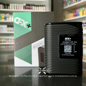 Buy CFX Plus by Boundless Technology - Wick And Wire Co Melbourne Vape Shop, Victoria Australia