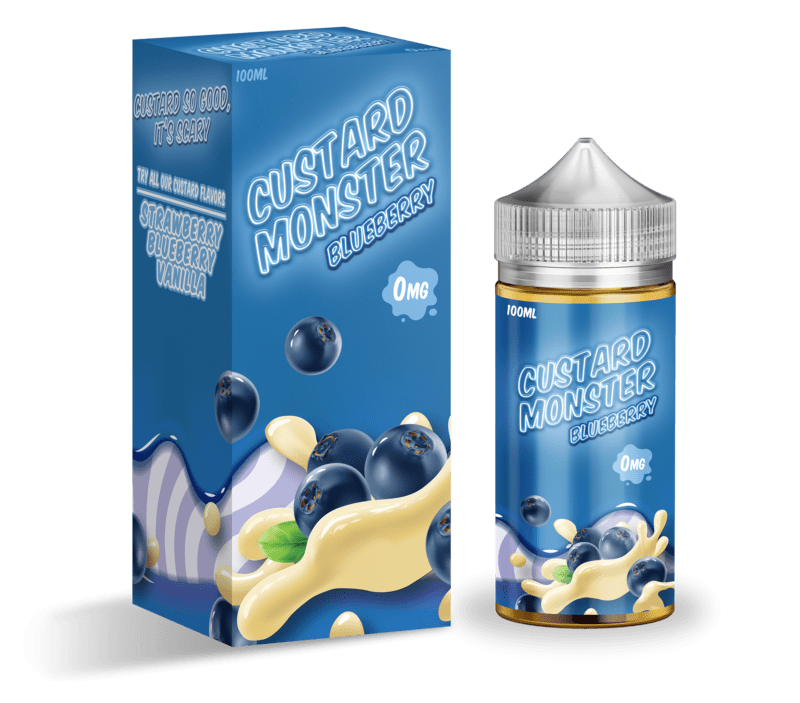 Buy Blueberry Custard by Custard Monster - Wick And Wire Co Melbourne Vape Shop, Victoria Australia