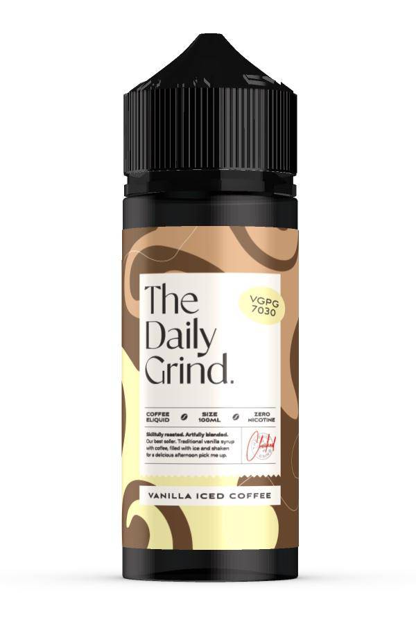Buy Vanilla Iced Coffee by The Daily Grind - Wick And Wire Co Melbourne Vape Shop, Victoria Australia