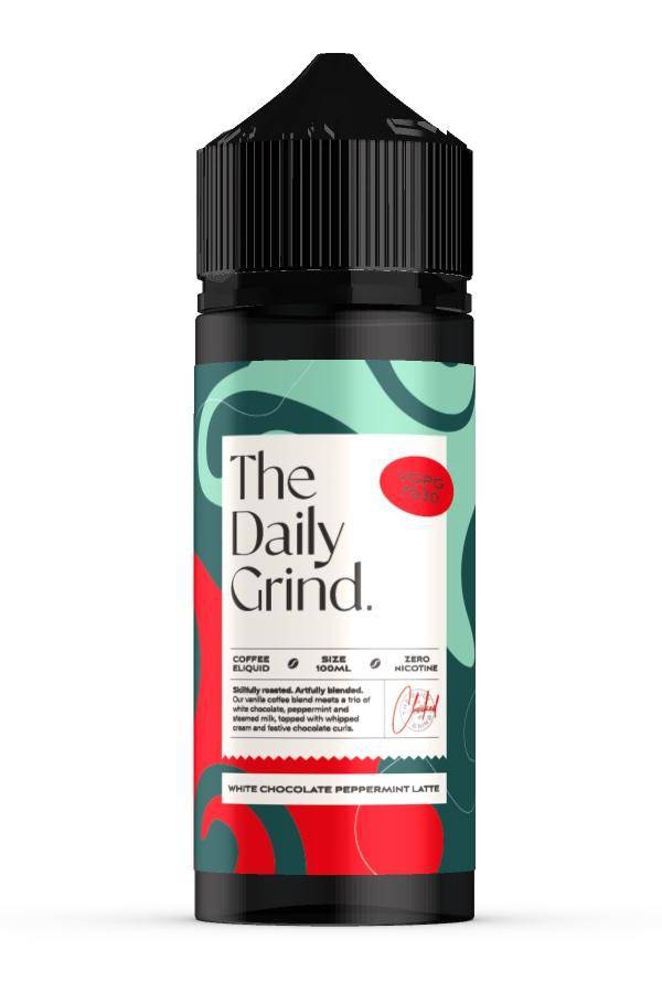 Buy White Chocolate Peppermint Latte by The Daily Grind - Wick And Wire Co Melbourne Vape Shop, Victoria Australia