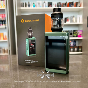 Buy Geekvape Aegis Touch T200 Ecig Starter Kit - Wick and Wire Co Melbourne Vape Shop, Victoria Australia