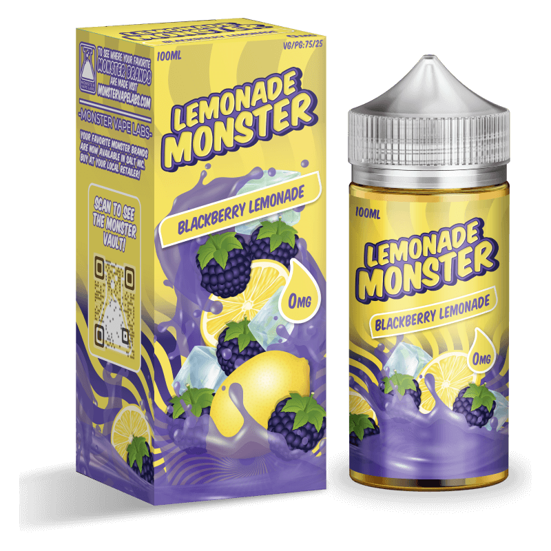 Buy Blackberry Lemonade by Lemonade Monster E-Liquid - Wick and Wire Co Melbourne Vape Shop, Victoria Australia