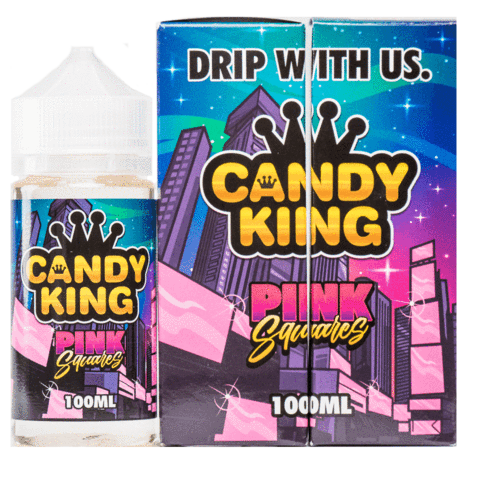 Buy Pink Squares by Candy King - Wick And Wire Co Melbourne Vape Shop, Victoria Australia