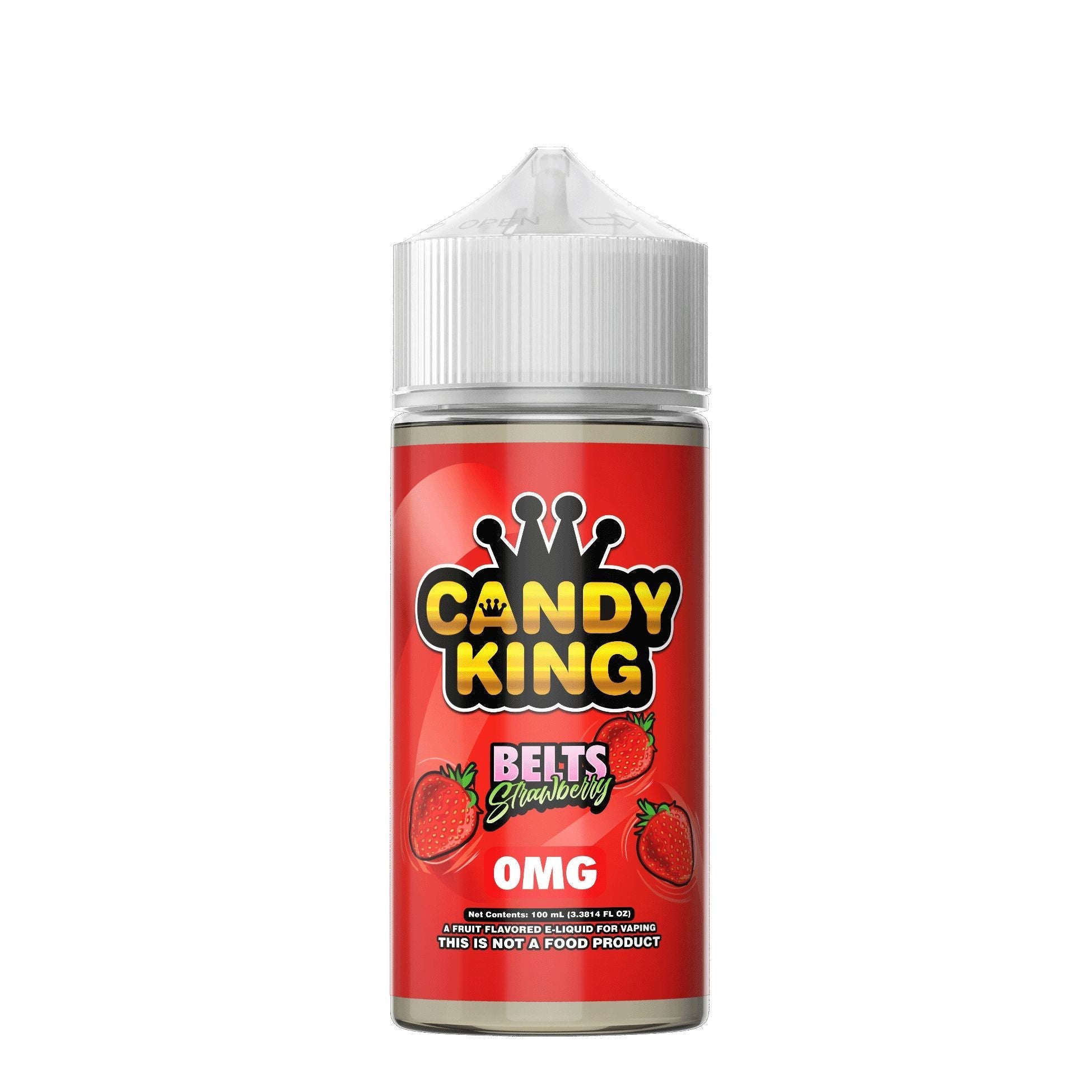 Buy Candy King | 100ml | Belts Strawberry | Wholesale - Wick And Wire Co Melbourne Vape Shop, Victoria Australia