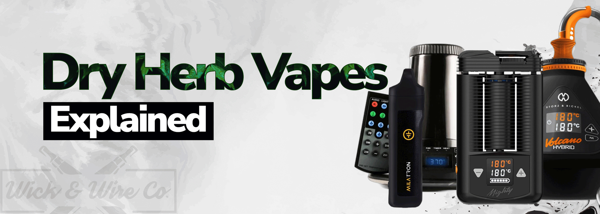 Where to buy Dry Herb Vapes - Wick and Wire Co Melbourne Vape Shop, Victoria Australia