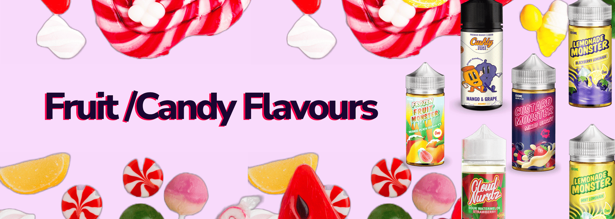 BUY FRUIT AND CANDY FLAVORED VAPE JUICE - Wick and Wire Co Melbourne Vape Shop, Victoria Australia