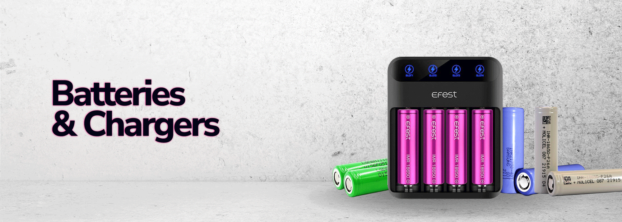 Buy Vape Batteries and Chargers - Wick and Wire Co Melbourne Vape Shop, Victoria Australia