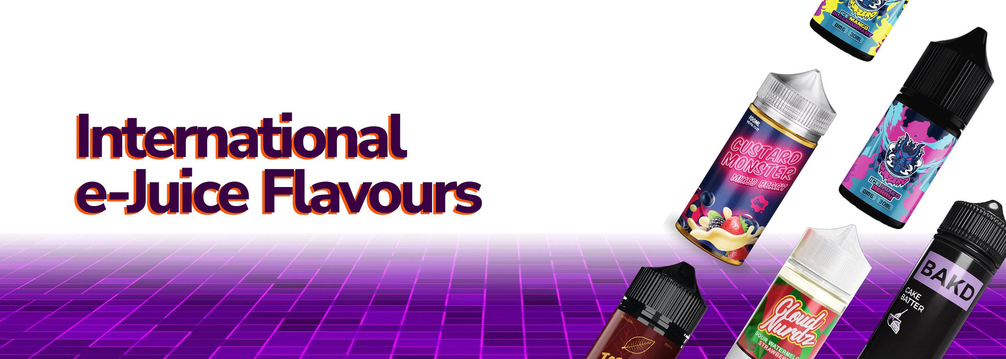 Buy International Flavours Vape Liquids - Wick and Wire Co Melbourne Vape Shop, Victoria Australia