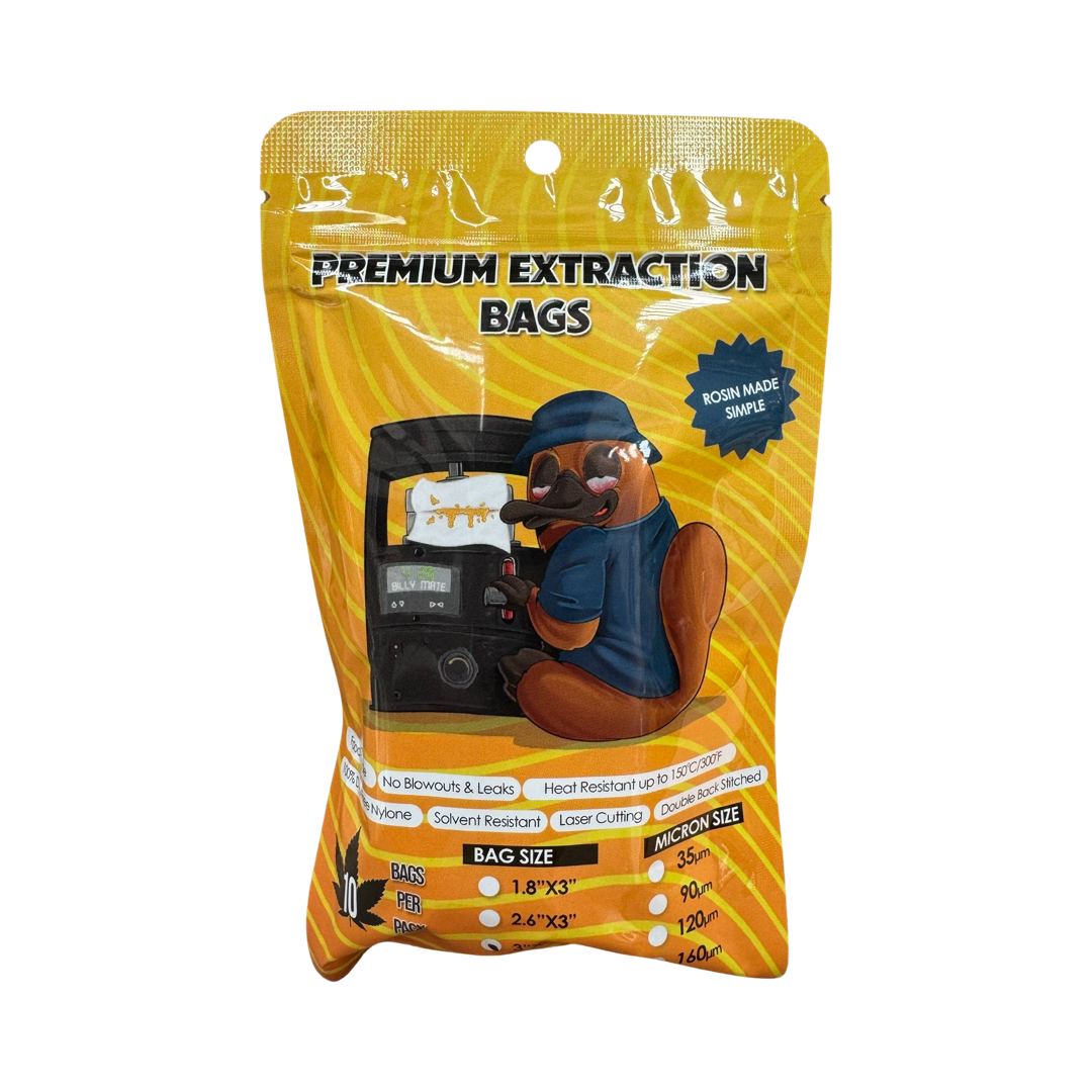 Buy Premium Extraction Bags – Extra Heavy Duty Rosin Bags 120 Micron - Wick And Wire Co Melbourne Vape Shop, Victoria Australia
