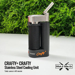 Buy Crafty+ Crafty Stainless Steel Cooling Unit - Wick and Wire Co Melbourne Vape Shop, Victoria Australia