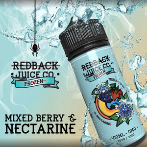 Buy Frozen Mixed Berry and Nectarine by Redback Juice Co - Wick And Wire Co Melbourne Vape Shop, Victoria Australia