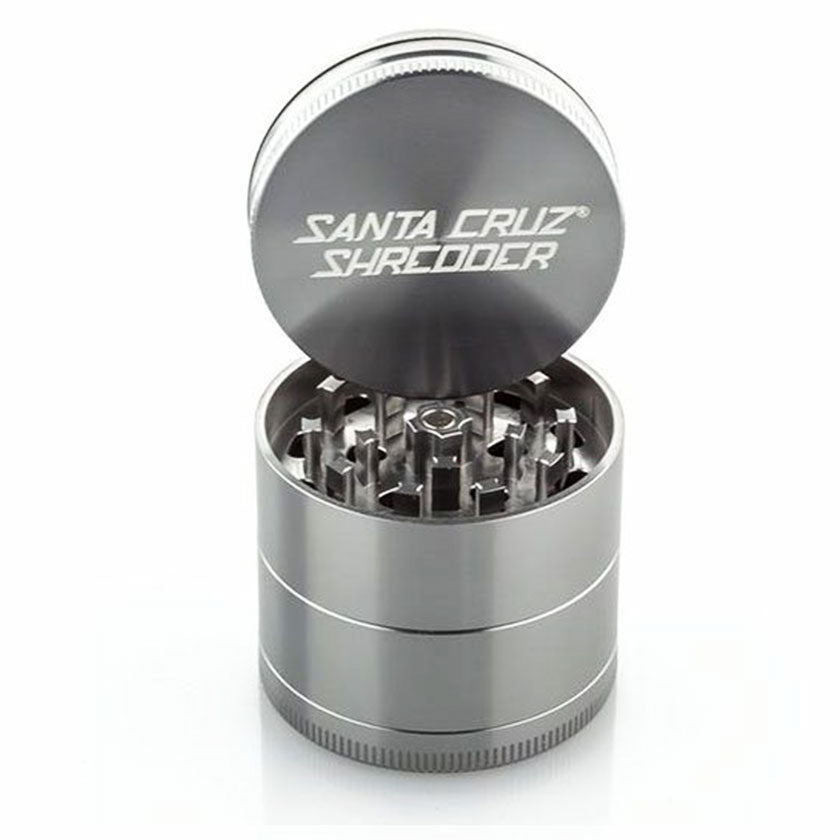 Buy Santa Cruz Shredder Small Aluminum Grinder 4-Piece - Wick and Wire Co, Melbourne Australia