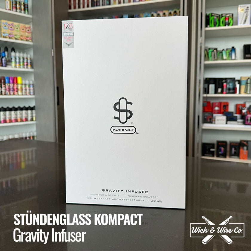Buy Stündenglass Kompact Gravity Infuser - Wick and Wire Co Melbourne Vape Shop, Victoria Australia