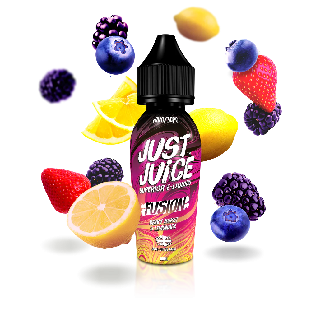 Buy Berry Burst Lemonade by Just Juice Fusion - Wick and Wire Co Melbourne Vape Shop, Victoria Australia