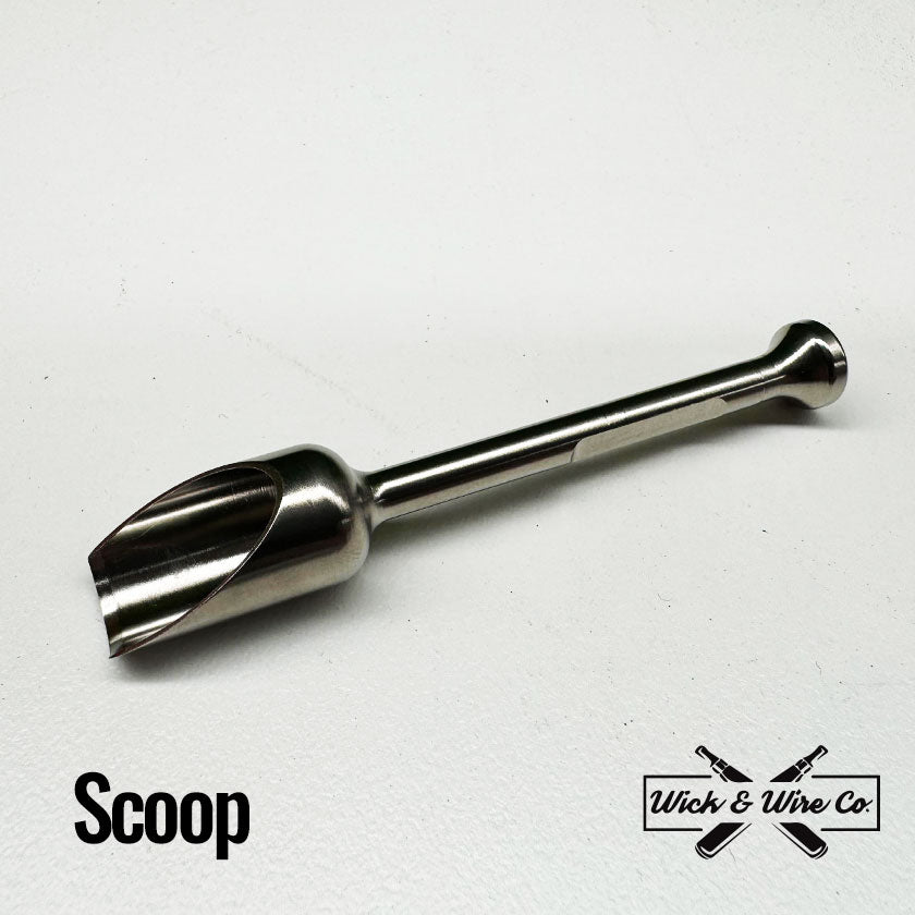 Buy Magnetic Scoop for Dry Herb Vaporizers - Wick and Wire Co Melbourne Vape Shop, Victoria Austaralia