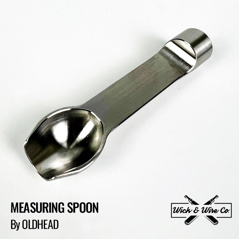 Buy Old Head Measuring Spoon - Wick and Wire Co Melbourne Vape Shop, Victoria Australia