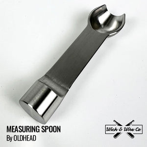 Buy Old Head Measuring Spoon - Wick and Wire Co Melbourne Vape Shop, Victoria Australia