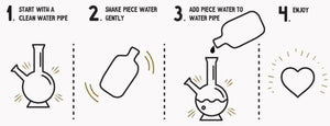 Buy Piece Water Pipe Cleaning Solution - Wick and Wire Co Melbourne Vape Shop, Victoria Australia