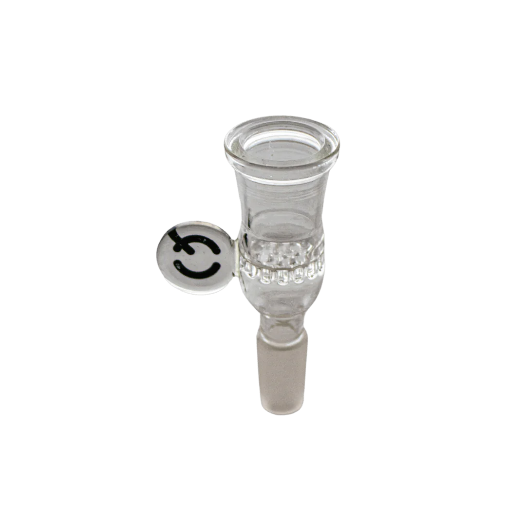 Buy QaromaShop Adapter Short Glass Bowl - Wick and Wire Co Melbourne Vape Shop, Victoria Australia