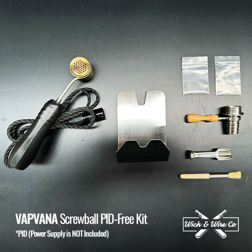 Buy Vapvana Screwball PID-Free Kit - Wick and Wire Co Melbourne Vape Shop, Victoria Australia