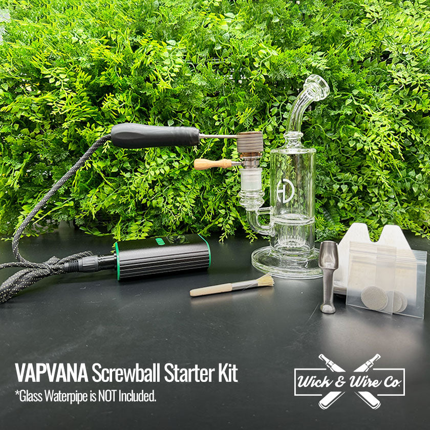 Buy Vapvana Screwball Starter Kit - Wick And Wire Co Melbourne Vape Shop, Victoria Australia