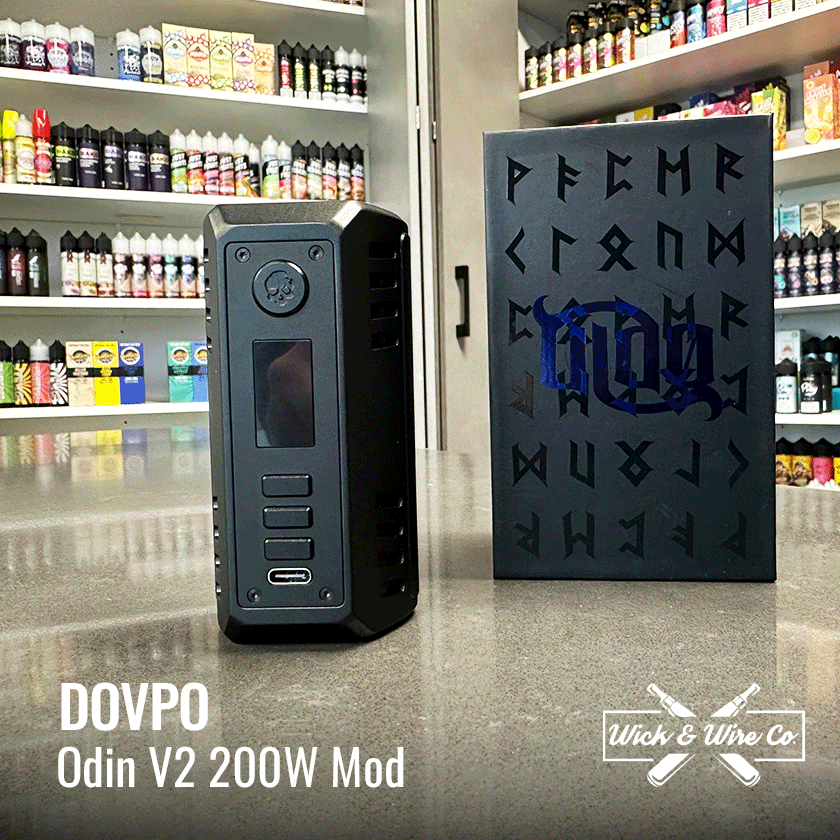 Buy Dovpo x Vaperz Cloud x Vaping Bogan Odin V2 200W Mod - Wick and Wire Co Melbourne Vape Shop, Victoria Australia