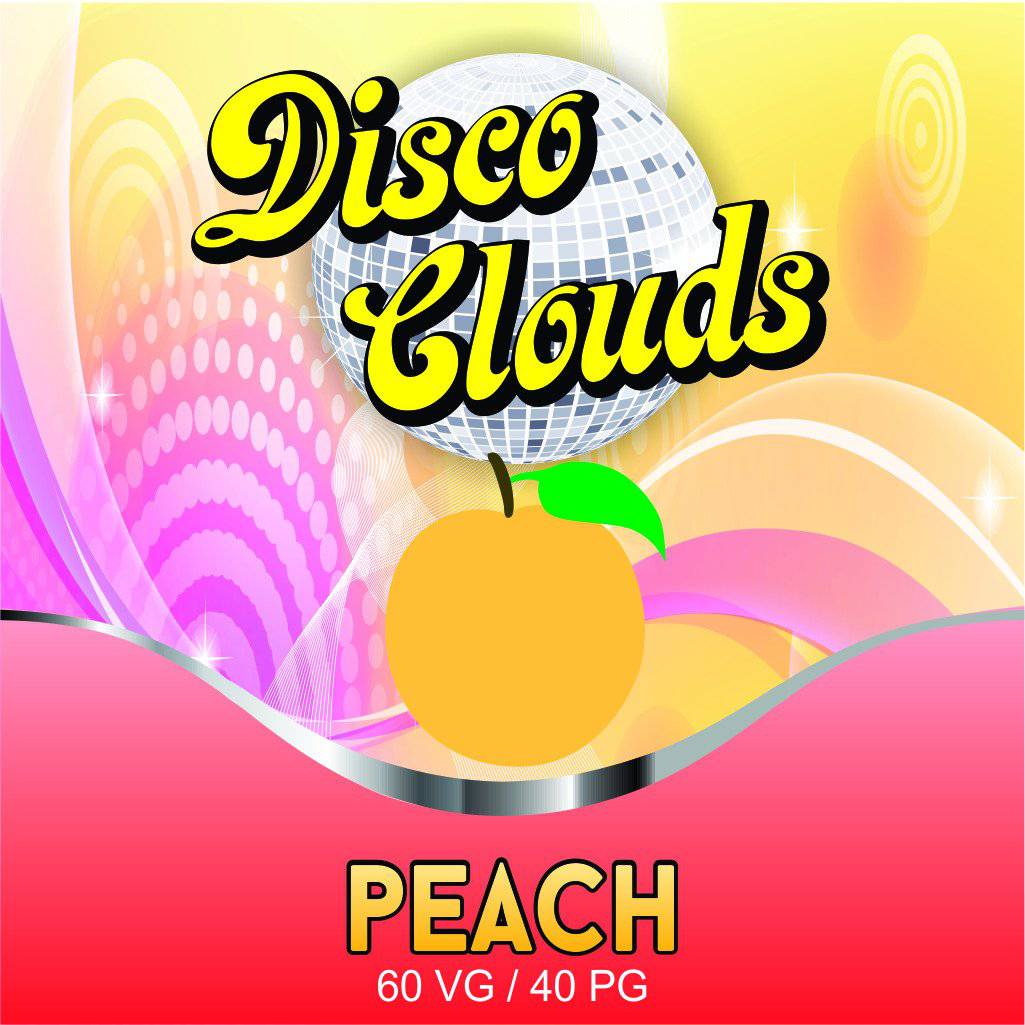 Buy Peach Eliquid by Disco Clouds - Wick And Wire Co Melbourne Vape Shop, Victoria Australia