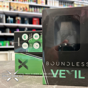 Buy Boundless Vexil Dry Herb Vaporizer - Wick and Wire Co Melbourne Vape Shop, Victoria Australia