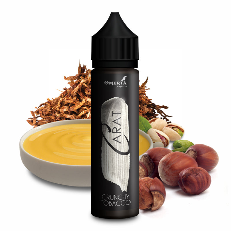 Buy CARAT CRUNCHY TOBACCO BY OMERTA LIQUIDS - Wick And Wire Co Melbourne Vape Shop, Victoria Australia