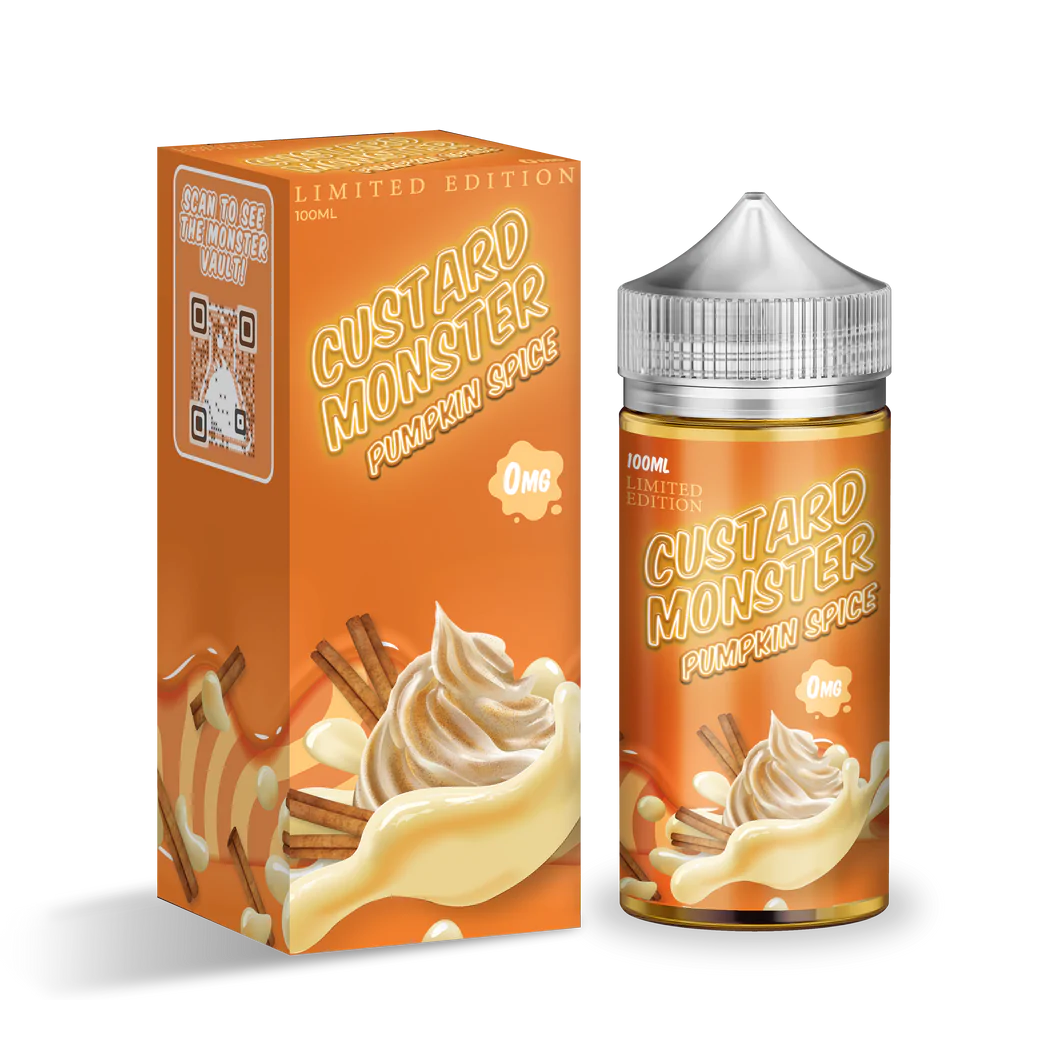 Buy Pumpkin Spice by Custard Monster - Wick and Wire Co Melbourne Vape Shop, Victoria Australia
