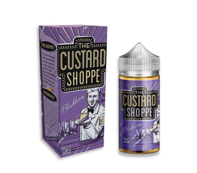 Buy Blackberry by Custard Shoppe Ejuice - Wick And Wire Co Melbourne Vape Shop, Victoria Australia