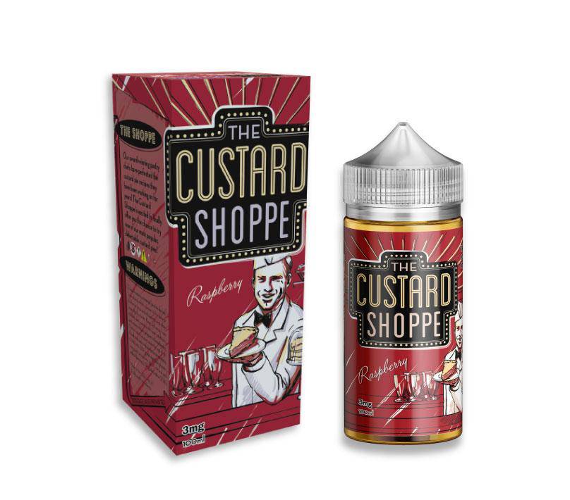 Buy Raspberry by Custard Shoppe Ejuice - Wick And Wire Co Melbourne Vape Shop, Victoria Australia