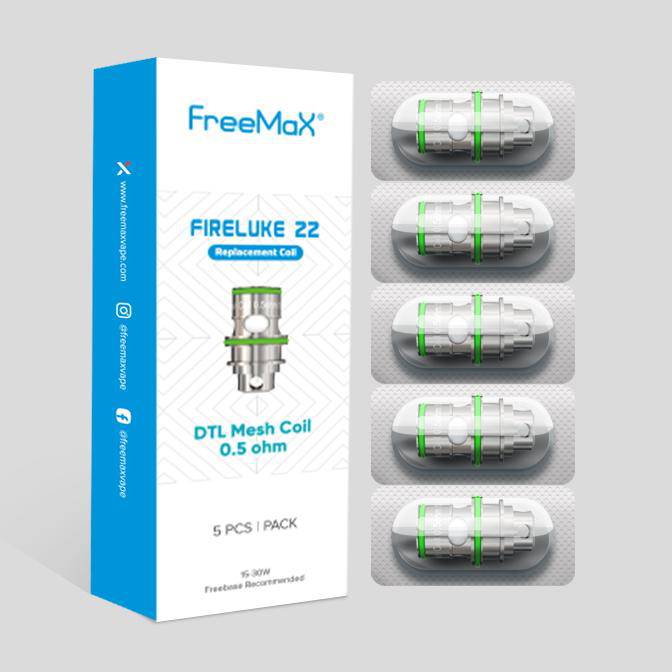 Buy Freemax Fireluke 22 Replacement Coils - Wick And Wire Co Melbourne Vape Shop, Victoria Australia
