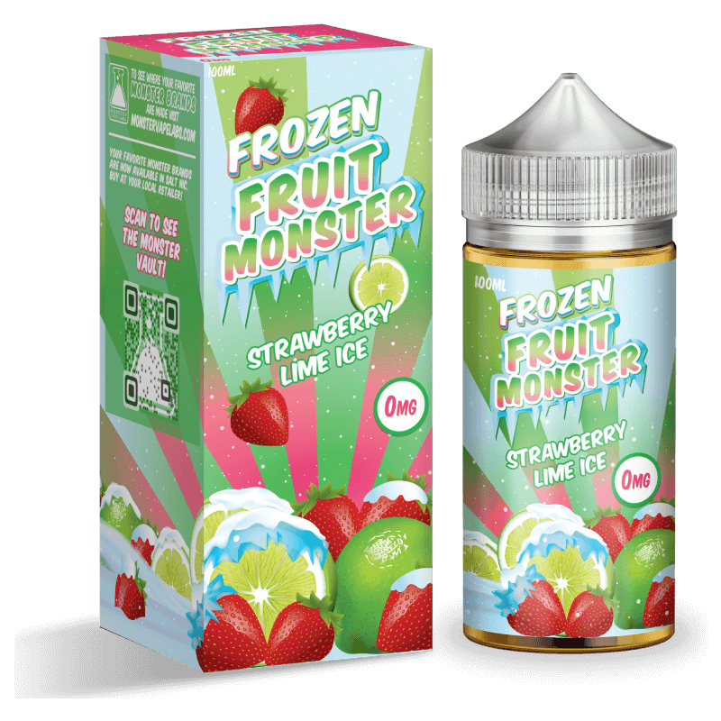 Buy Strawberry Lime Ice by Frozen Fruit Monster - Wick And Wire Co Melbourne Vape Shop, Victoria Australia