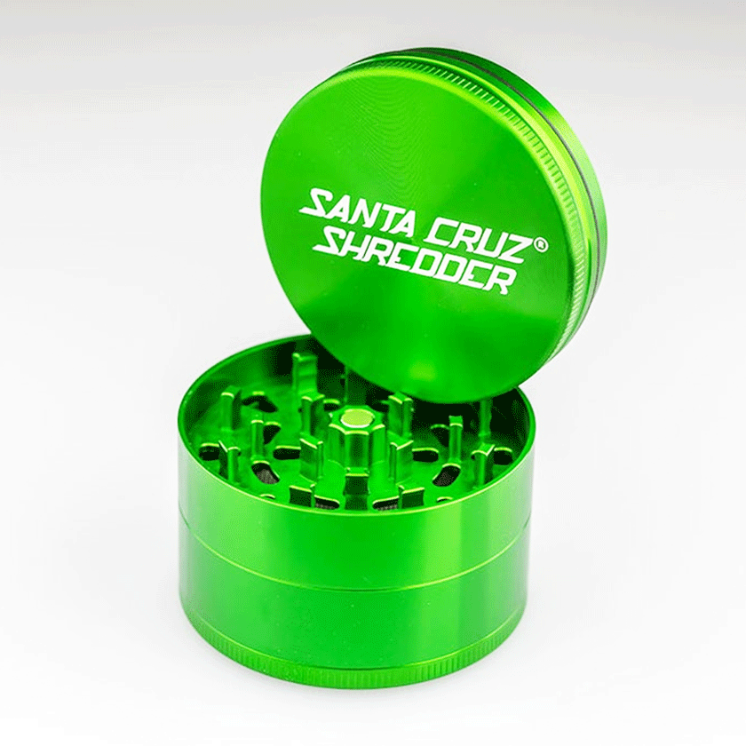 Buy Santa Cruz Shredder Large Aluminum Grinder 4-Piece - Wick and Wire Co, Melbourne Australia