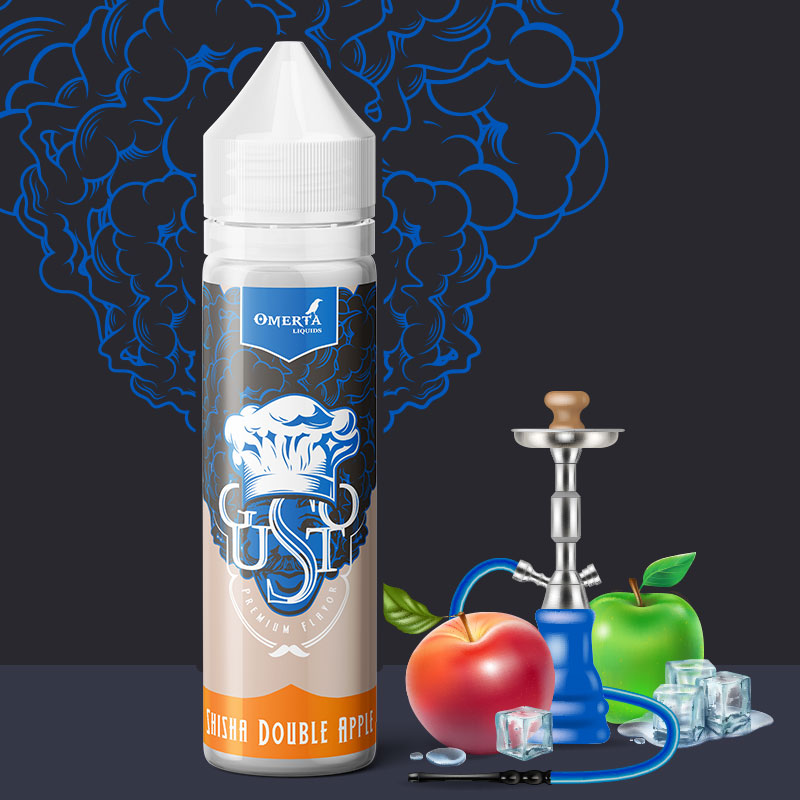 Buy SHISHA DOUBLE APPLE BY GUSTO - Wick And Wire Co Melbourne Vape Shop, Victoria Australia