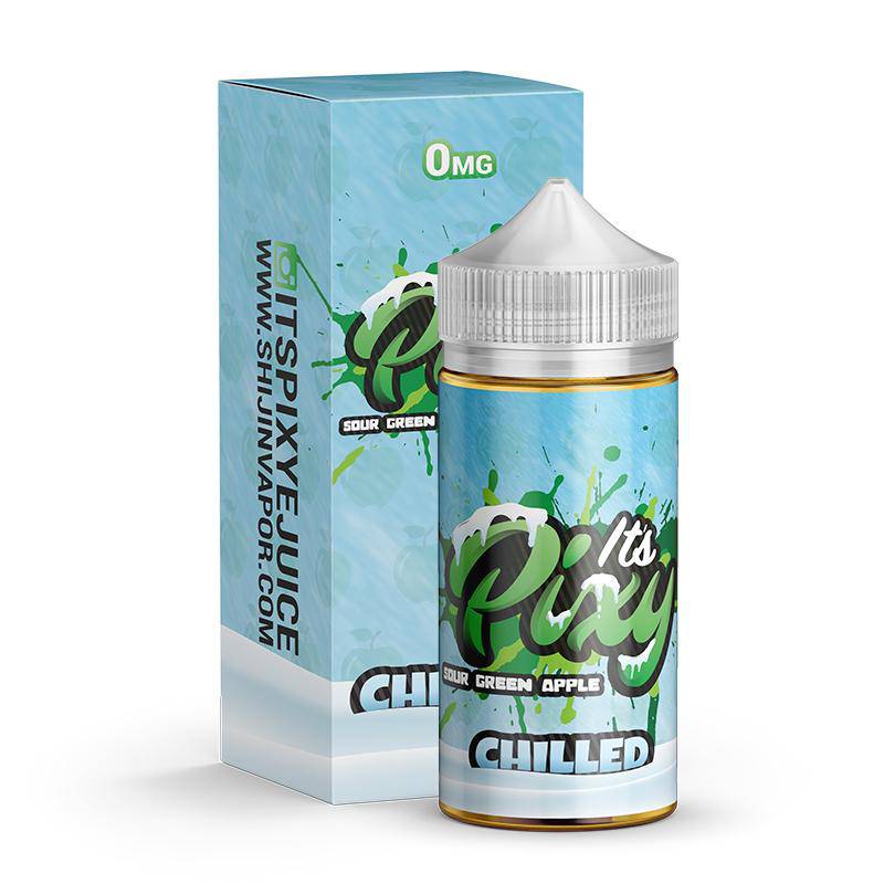 Buy Sour Green Apple  It's Pixy Chilled by Shijin Vapor - Wick And Wire Co Melbourne Vape Shop, Victoria Australia