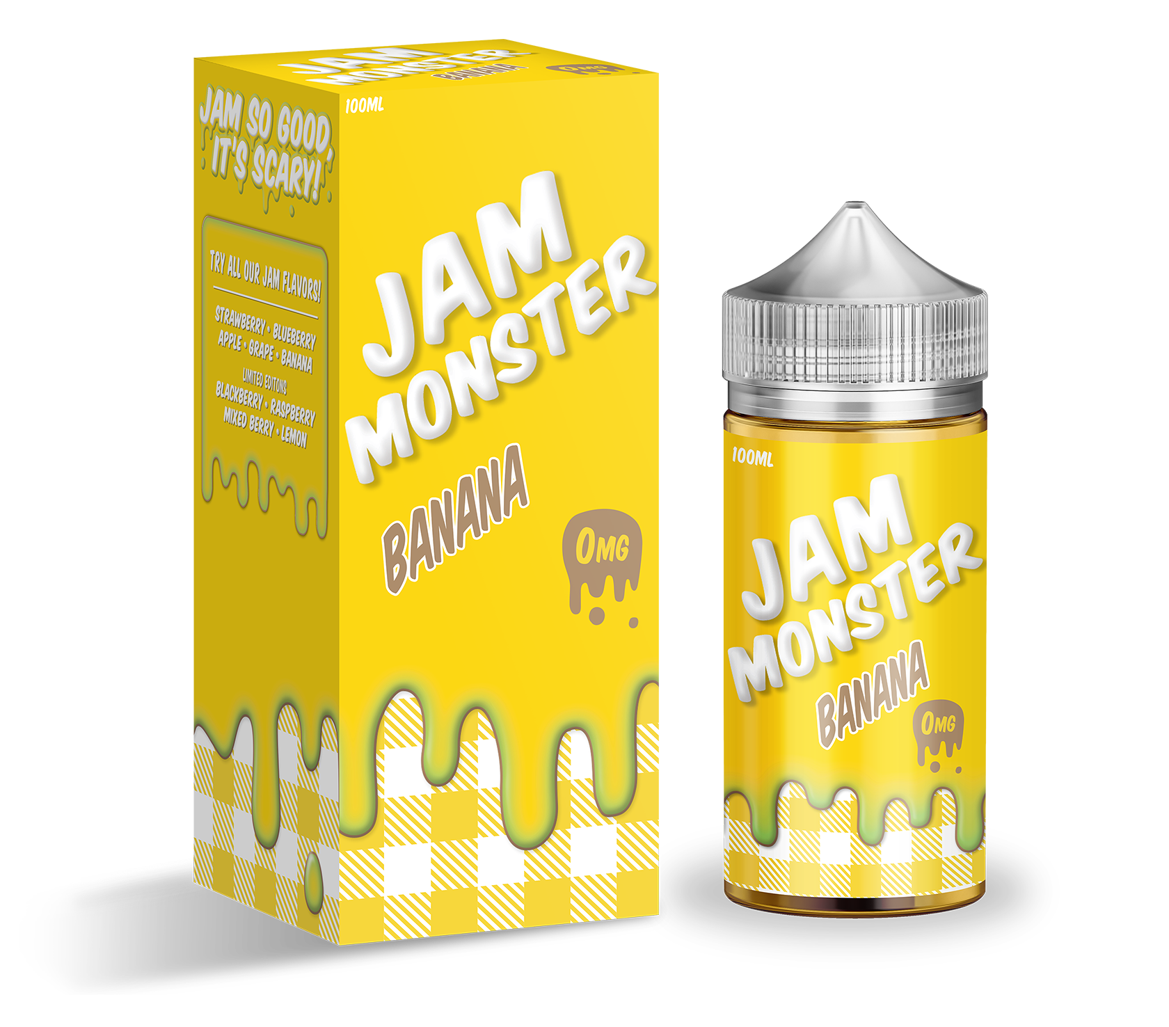 Buy Banana by Jam Monster Ejuice - Wick And Wire Co Melbourne Vape Shop, Victoria Australia