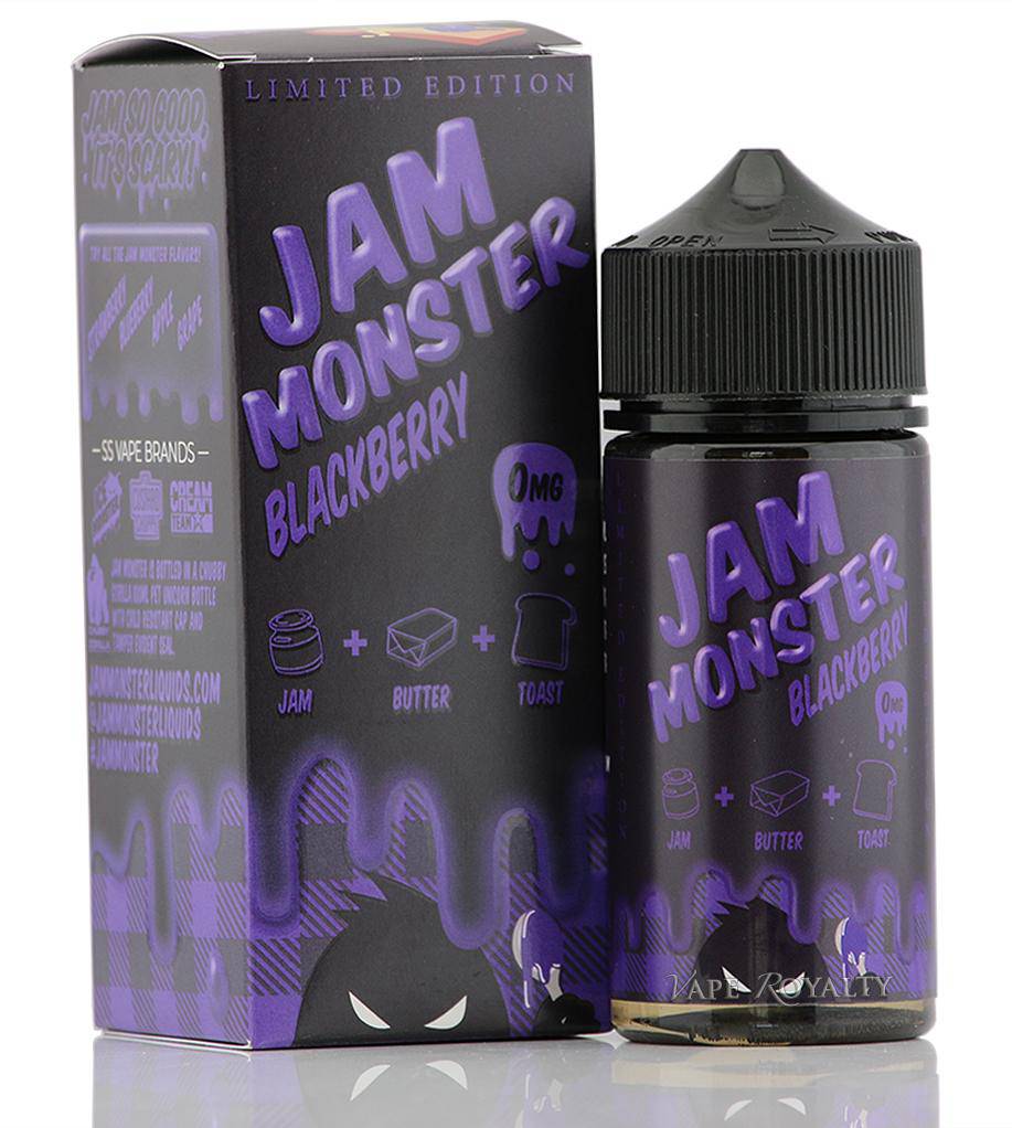 Buy Blackberry Jam by Jam Monster Ejuice - Wick And Wire Co Melbourne Vape Shop, Victoria Australia