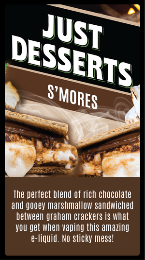 Buy Smores by Just Desserts E-Liquid - Wick and Wire Co Melbourne Vape Shop, Victoria Australia