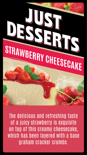 Buy Strawberry Chessecake by Just Desserts - Wick and Wire Co Melbourne Vape Shop, Victoria Australia