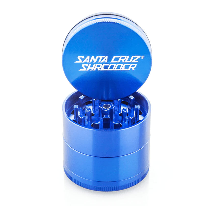 Buy Santa Cruz Shredder Medium Aluminum Grinder 4-Piece- Premium Herb Grinders  - Wick and Wire Co, Melbourne Australia