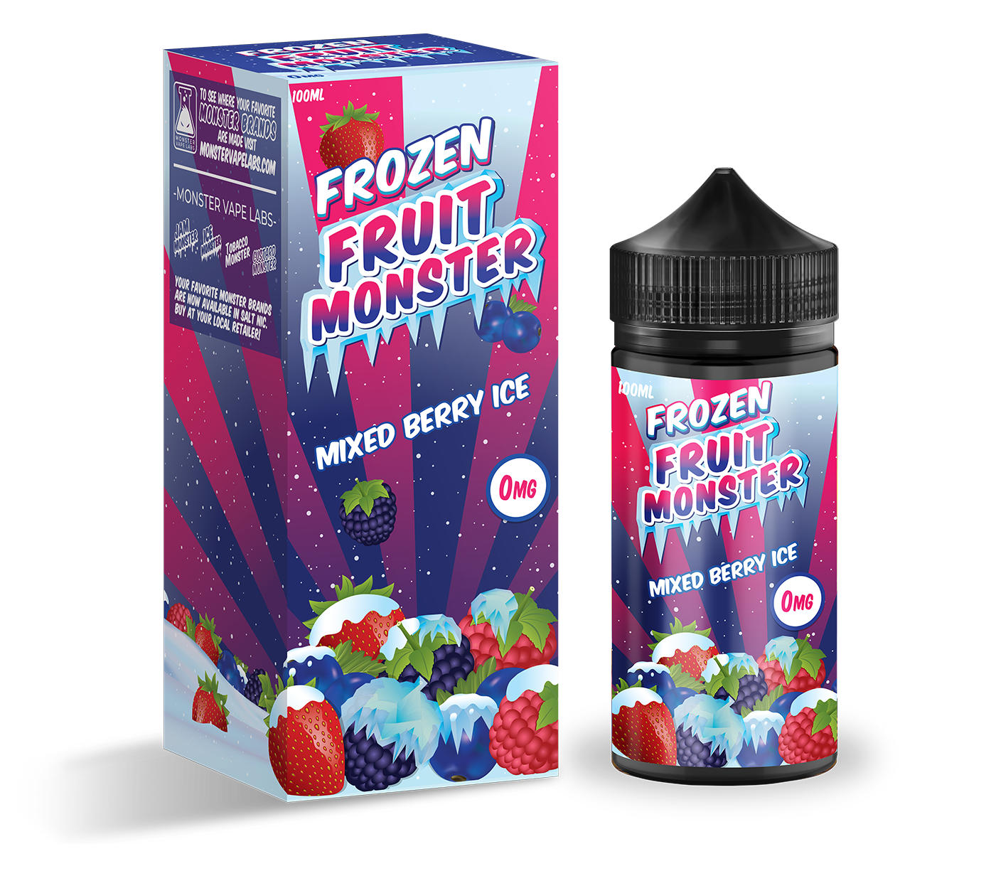 Buy Mixed Berry Ice by Frozen Fruit Monster - Wick And Wire Co Melbourne Vape Shop, Victoria Australia