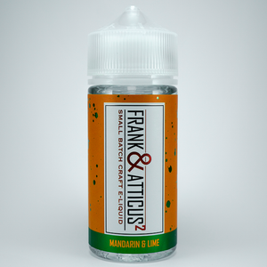 Buy Frank and Atticus Mandarin and Lime Fruit Vape Liquid - Wick and Wire Co Melbourne Vape Shop, Victoria Australia
