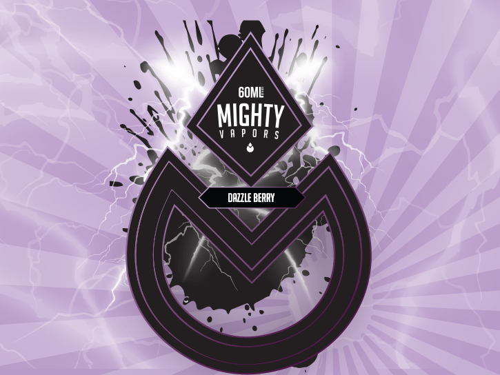 Buy Dazzle Berry by Mighty Vapors - Wick And Wire Co Melbourne Vape Shop, Victoria Australia