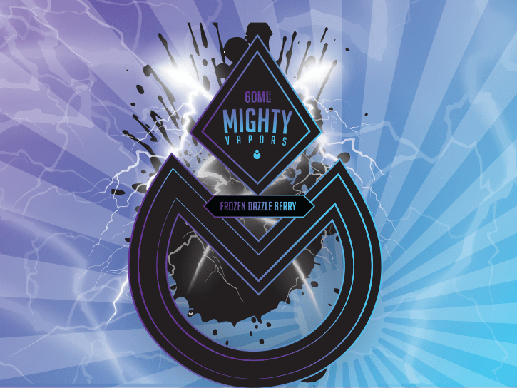 Buy Frozen Dazzle Berry by Mighty Vapors - Wick And Wire Co Melbourne Vape Shop, Victoria Australia